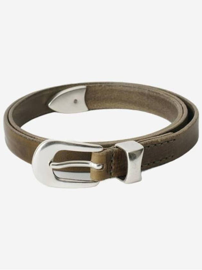 Buckle Leather Belt Grau - OUR LEGACY - BALAAN 2