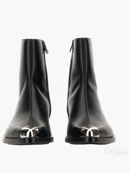 Punk Ankle Boots Black - ALEXANDER MCQUEEN - BALAAN 2