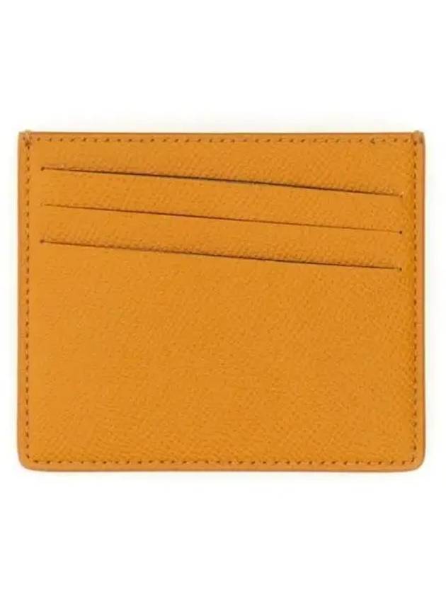 Stitch Diagonal Card Wallet Mustard - MAISON MARGIELA - BALAAN 2