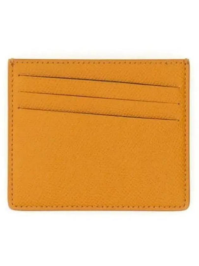 Stitch Diagonal Card Wallet Mustard - MAISON MARGIELA - BALAAN 2