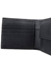 Intrecciato Coin Pocket Half Wallet Black - BOTTEGA VENETA - BALAAN 5