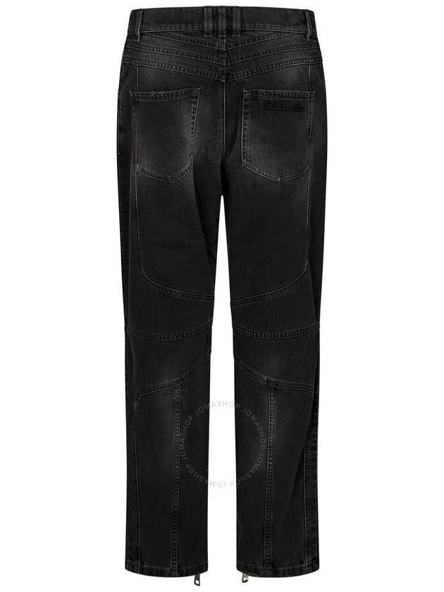 Balmain Biker Mid-Rise Denim Jeans, Waist Size 30" - BALMAIN - BALAAN 2