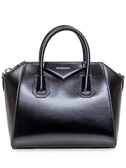 Antigona Leather Small Tote Bag Black - GIVENCHY - BALAAN 2