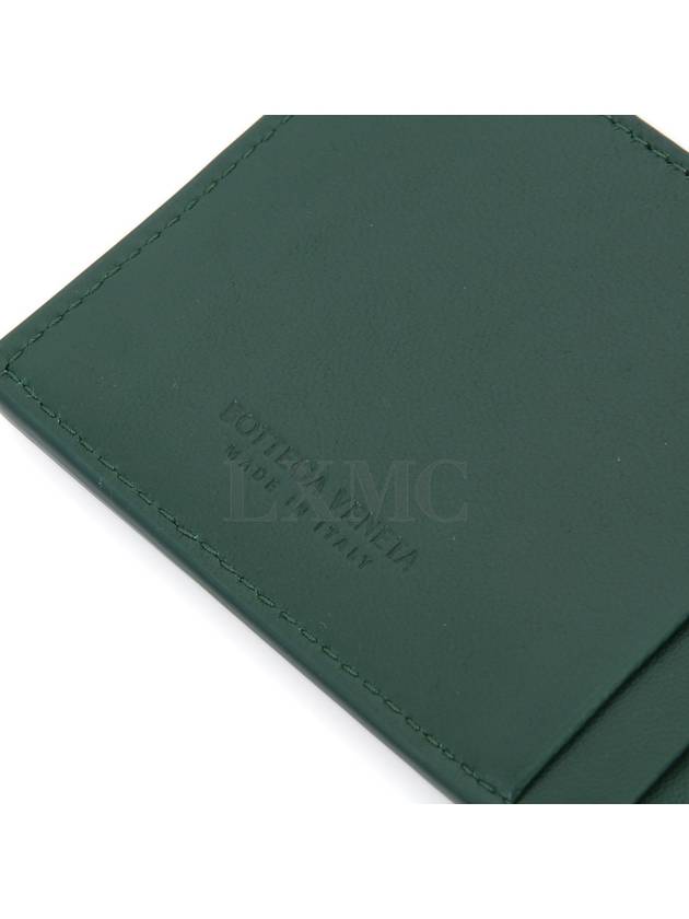 Card wallet Intrecciato green cassette credit 742693 - BOTTEGA VENETA - BALAAN 8