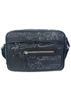 M257815 B02 Scritto shoulder bag denim - BERLUTI - BALAAN 1