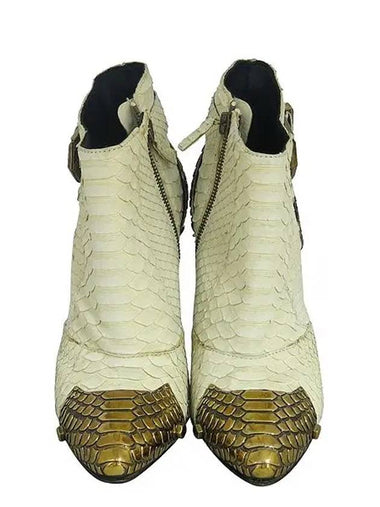 Smith Market Used Luxury Python Shoes Women s - BALMAIN - BALAAN 1