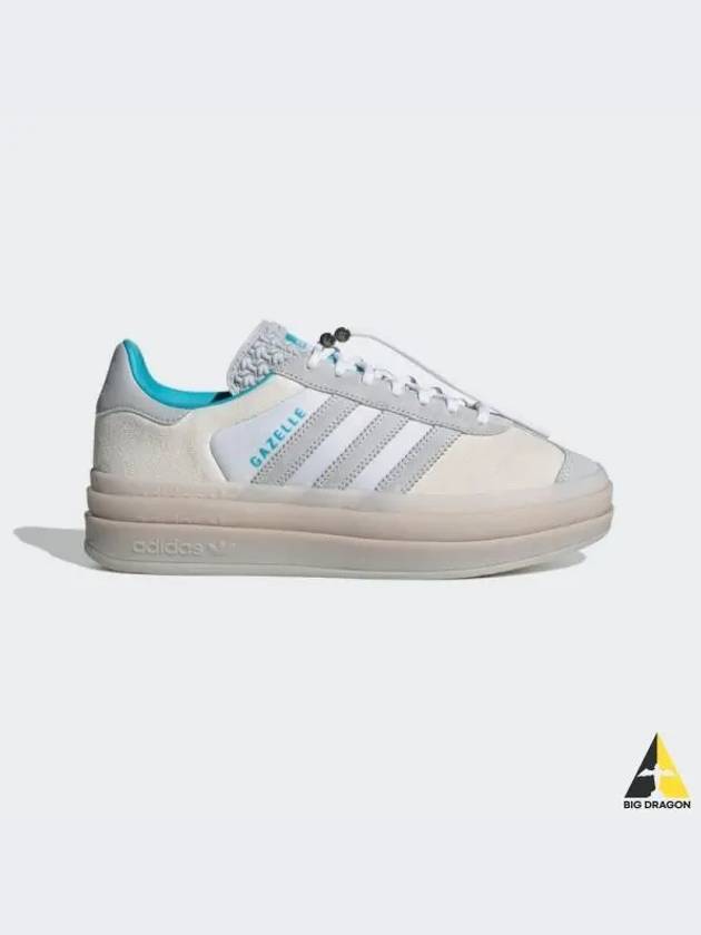 Ordinary People adidas gazelle bold women s FTWR whiteLIGHT BLUELGH SOLID GRAY - ADIDAS - BALAAN 1