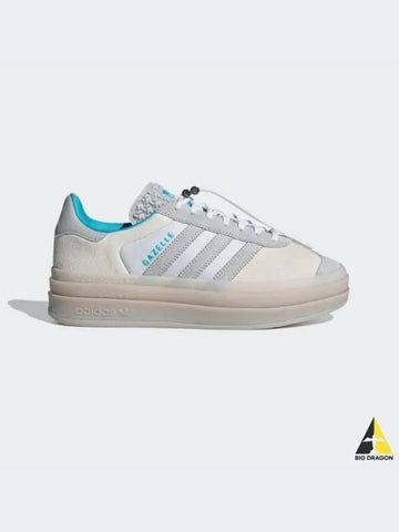 Ordinary People adidas gazelle bold women s FTWR whiteLIGHT BLUELGH SOLID GRAY - ADIDAS - BALAAN 1