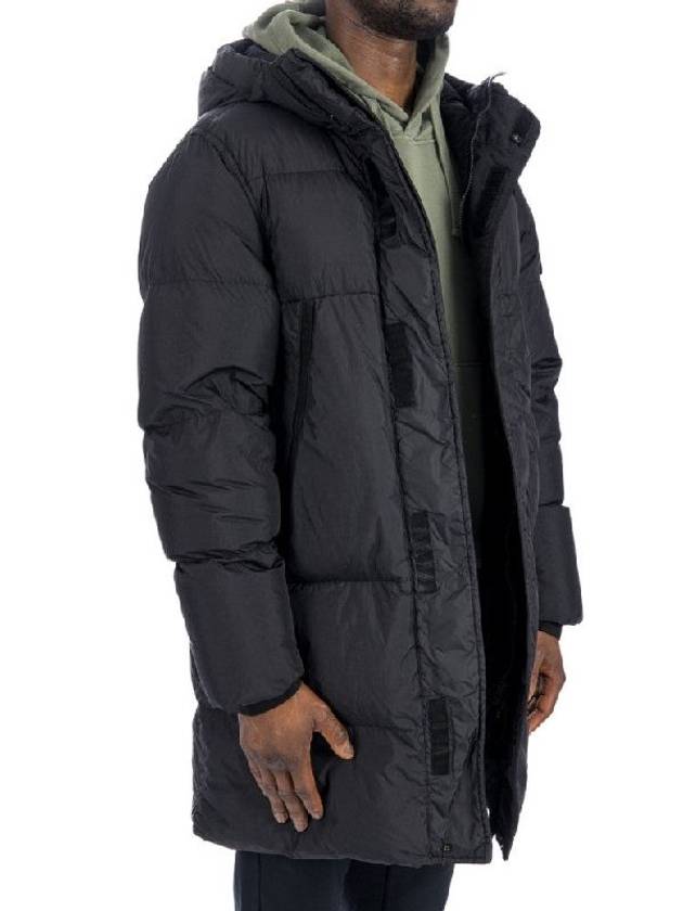 Wappen Patch Crinkle Labs Padding Black - STONE ISLAND - BALAAN 4