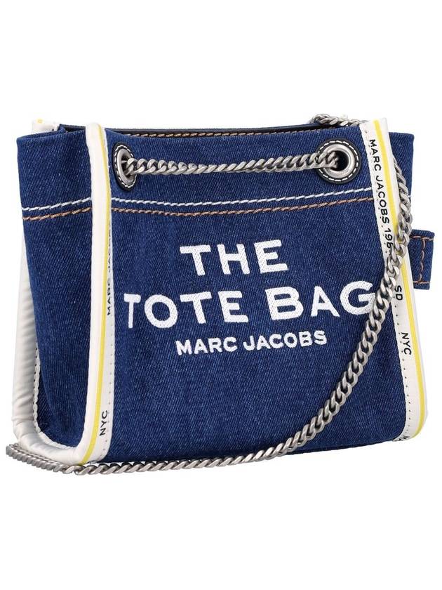 Marc Jacobs The Mini Tote Bag Denim - MARC JACOBS - BALAAN 2