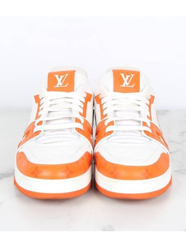 LV trainer sneakers orange 9 280 - LOUIS VUITTON - BALAAN 3