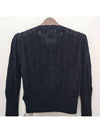 Samantha Cropped Cardigan Black - VIVIENNE WESTWOOD - BALAAN 9