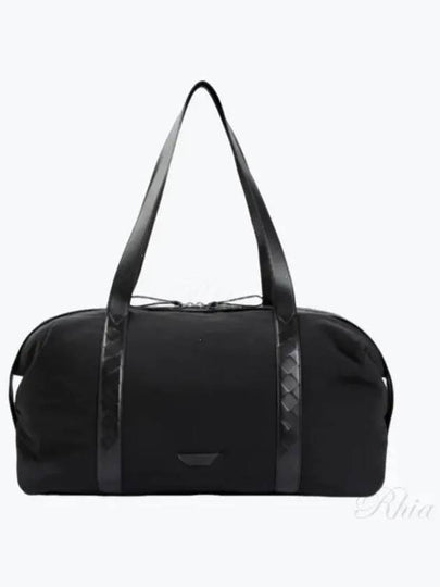 Large Crossroad Weekender Duffel Bag Black - BOTTEGA VENETA - BALAAN 2