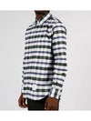 Oxford Tartan Check Cotton Long Sleeve Shirt - THOM BROWNE - BALAAN 6