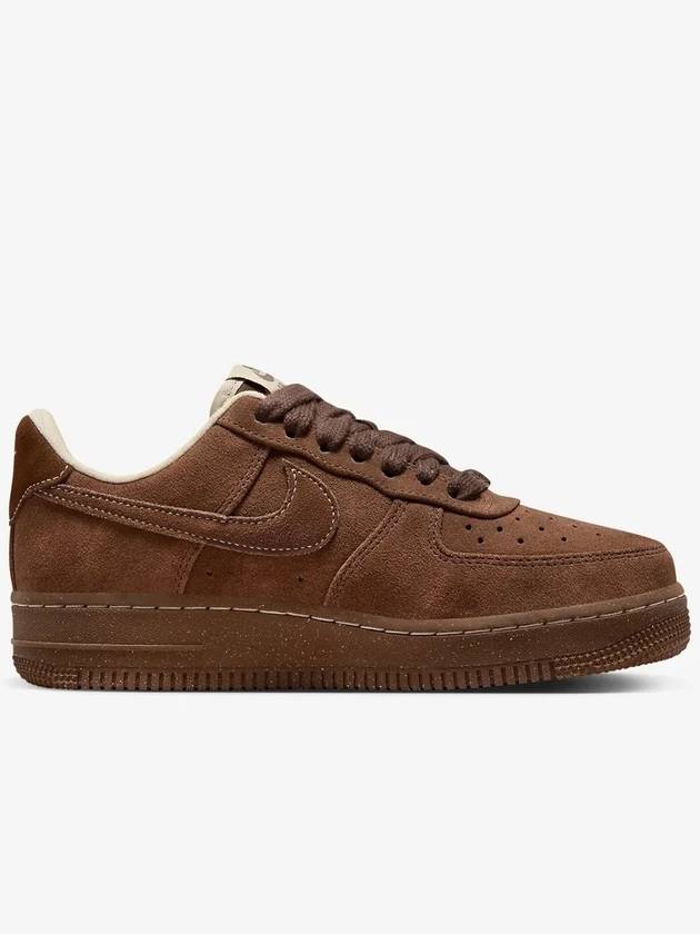 Air Force 1 07 Suede Low Top Sneakers Cacao Wow - NIKE - BALAAN 3