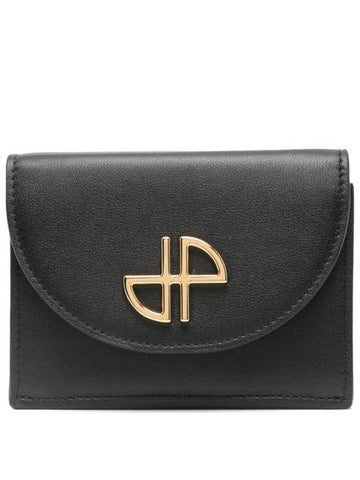 JP Leather Half Wallet Black - PATOU - BALAAN 1