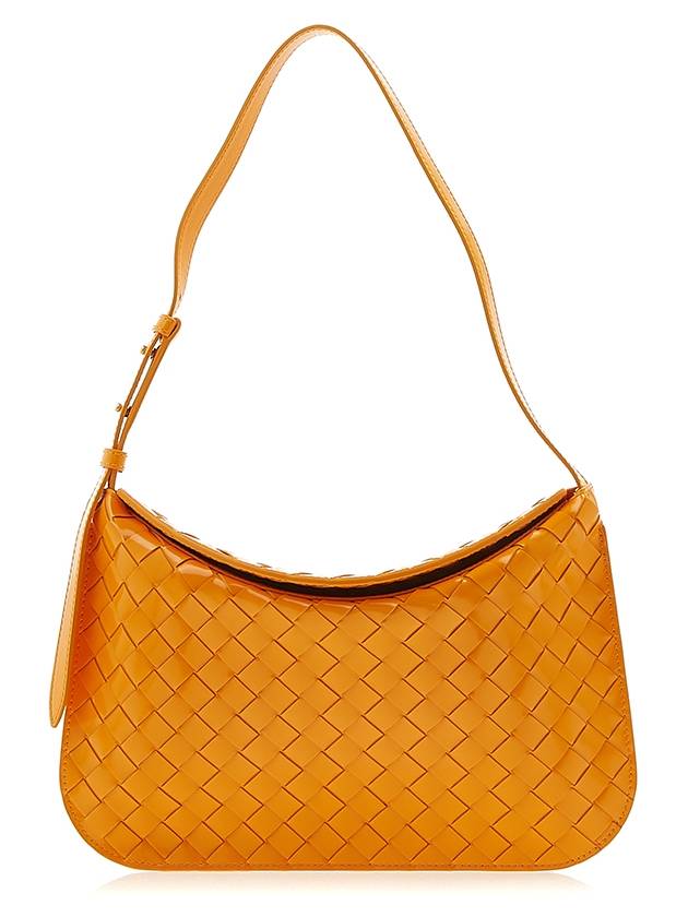 Intrecciato Flap Shoulder Bag Tangerine - BOTTEGA VENETA - BALAAN 2