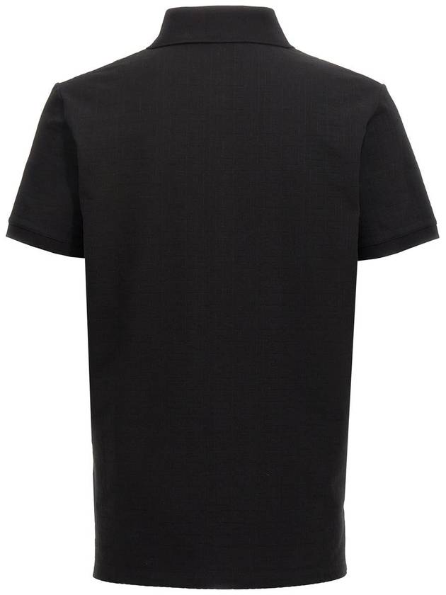 Balmain 'Monogram' Polo Shirt - BALMAIN - BALAAN 2