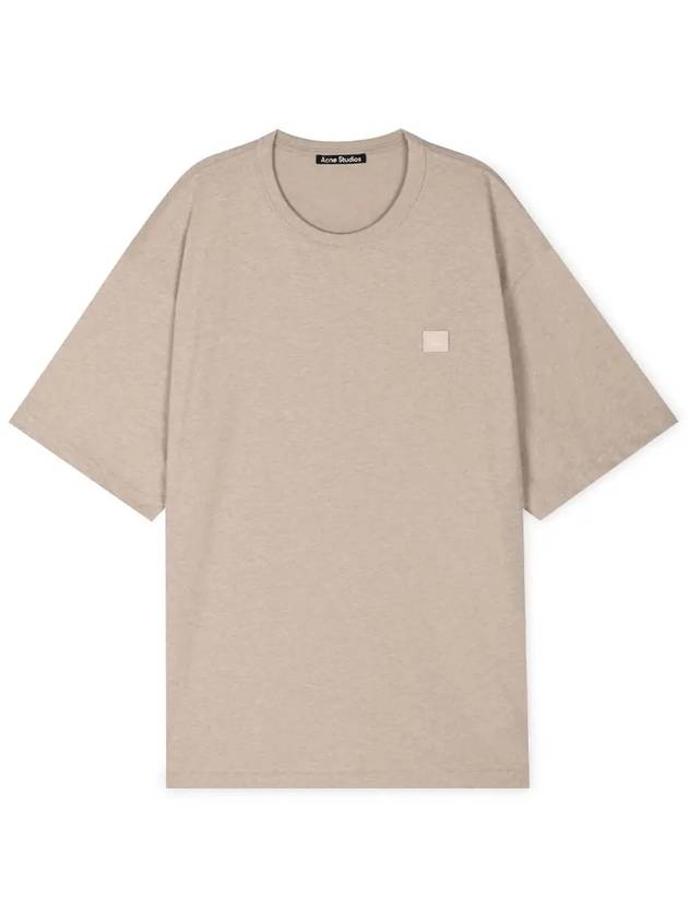 Studios Expod ??Face T-Shirt Oatmeal Melange CL0206 633 - ACNE STUDIOS - BALAAN 2