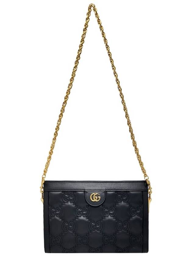 Women s 702200 GG Matelasse Black Leather Small Shoulder Bag - GUCCI - BALAAN 5