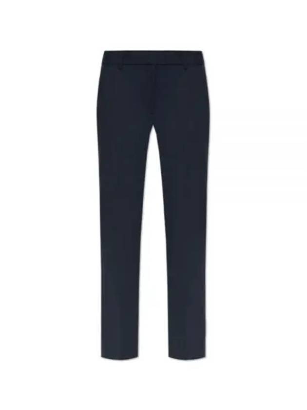 Women's Good Wool Treeca Crop Pants Navy - THEORY - BALAAN 2