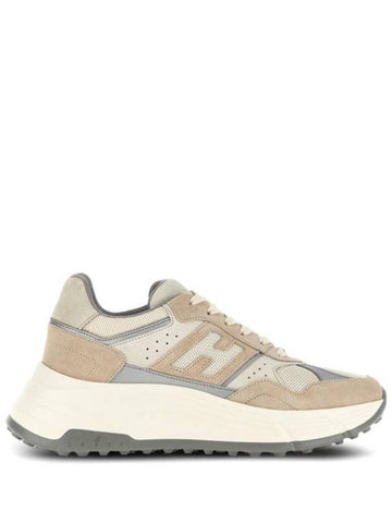 Hogan Hi Fi low top sneakers beige - HOGAN - BALAAN 1