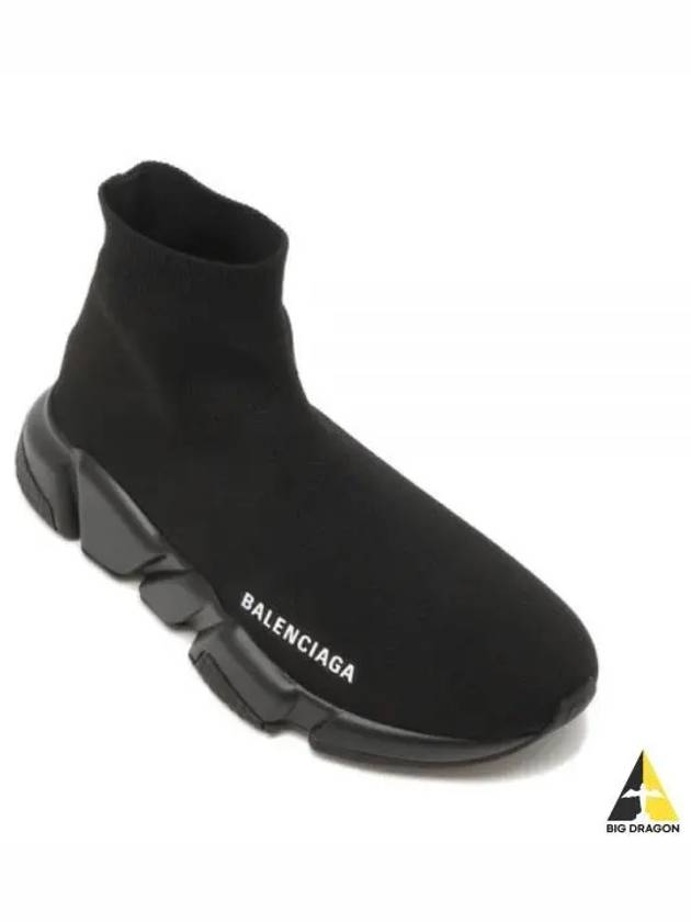 Speed ​​Recycle Knit High Top Sneakers Black - BALENCIAGA - BALAAN 2