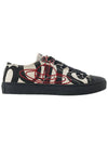 ORB Print Low-Top Sneakers Black Beige - VIVIENNE WESTWOOD - BALAAN 3