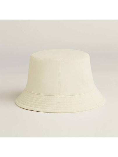 CALVI MILANO Bucket Hat Blanc H241085N 91 - HERMES - BALAAN 2