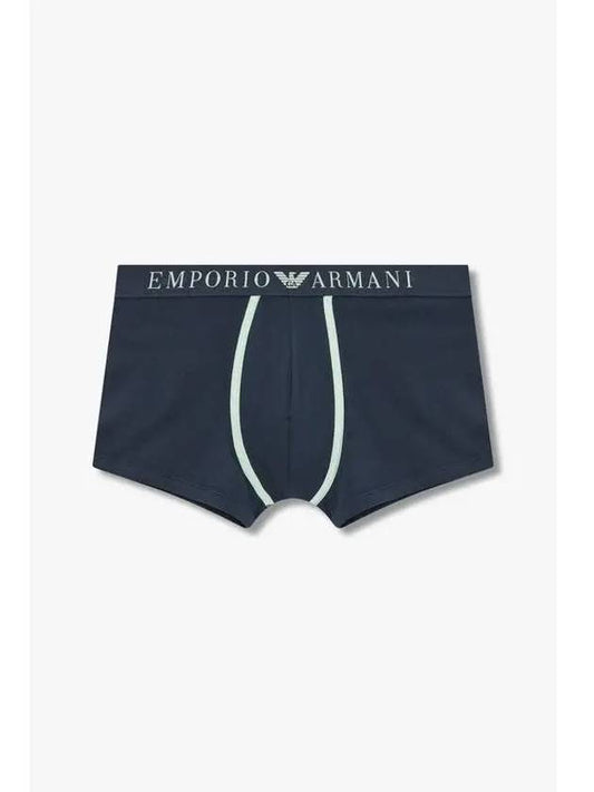 UNDERWEAR Men s Logo Banding Color Seam Drose Marine - EMPORIO ARMANI - BALAAN 1