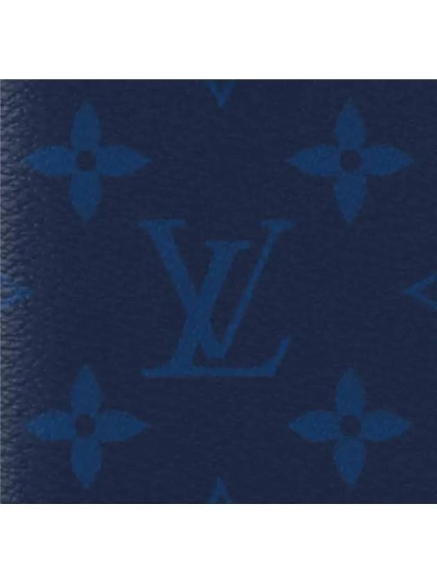 Men's Pocket Organizer Card Wallet Blue - LOUIS VUITTON - BALAAN 6