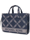 Gigi Empire Tote Bag 30F3G3GC7J NAVY MULTI - MICHAEL KORS - BALAAN 2