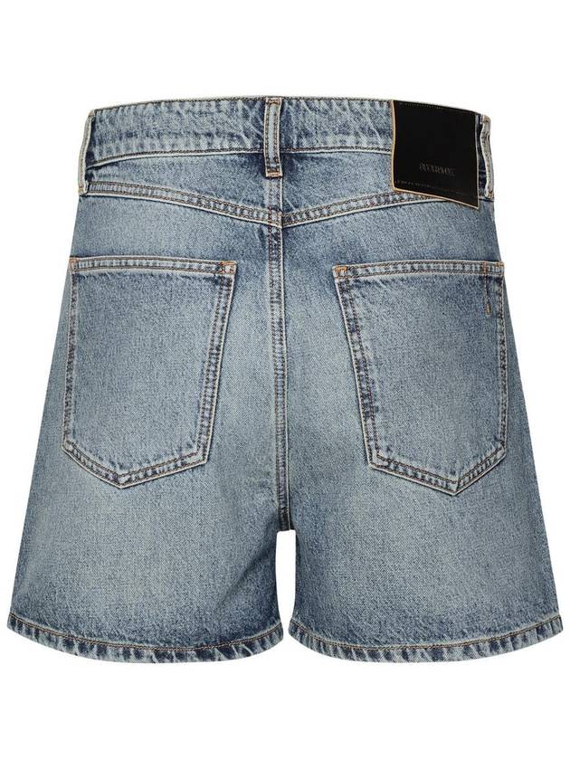 Sportmax Blue Cotton Shorts - MAX MARA SPORTMAX - BALAAN 3