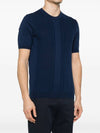 Knit Cotton T-Shirt Navy M29202400 C9078 - BRUNELLO CUCINELLI - BALAAN 3