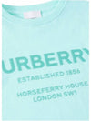 Kids Horseferry Logo T Shirt Sky Blue 8051432 - BURBERRY - BALAAN 4