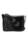 Embossing Flap Shoulder Bag Black - JIL SANDER - BALAAN 2