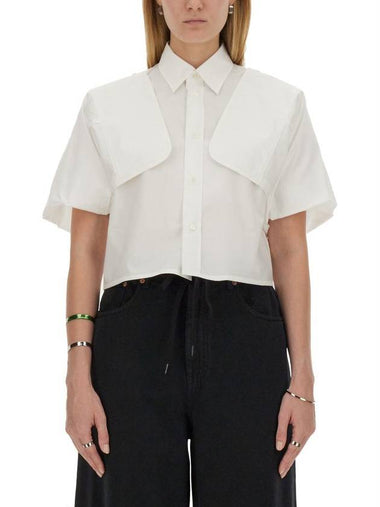 Mm6 Maison Margiela Cotton Shirt - MAISON MARGIELA - BALAAN 1