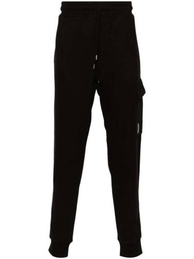 Lens Detail Track Pants Black - CP COMPANY - BALAAN 1