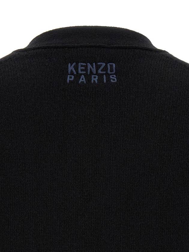 Kenzo 'Happy Tiger' Cardigan - KENZO - BALAAN 4