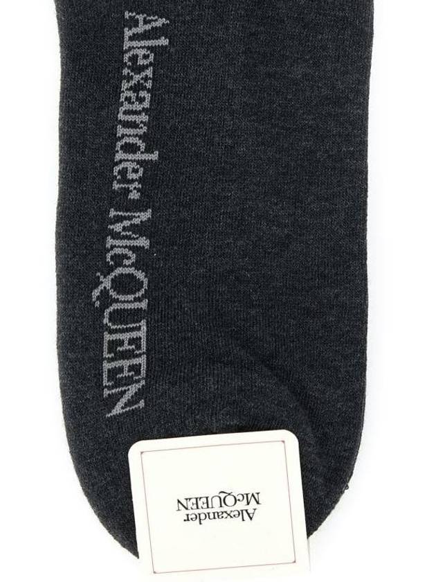 Graffiti Socks Grey - ALEXANDER MCQUEEN - BALAAN 3