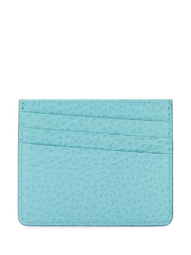 Four Stitch Card Wallet Blue - MAISON MARGIELA - BALAAN 1