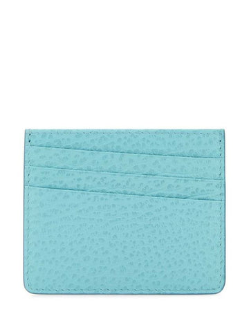 Four Stitch Card Wallet Blue - MAISON MARGIELA - BALAAN 1