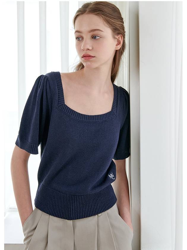 Lilt square neck knit - MICANE - BALAAN 4