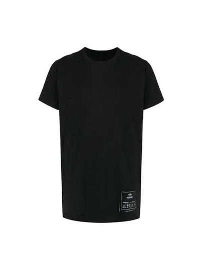 Men's Icon Print Short Sleeve T-Shirt Black - MAISON MARGIELA - BALAAN 2