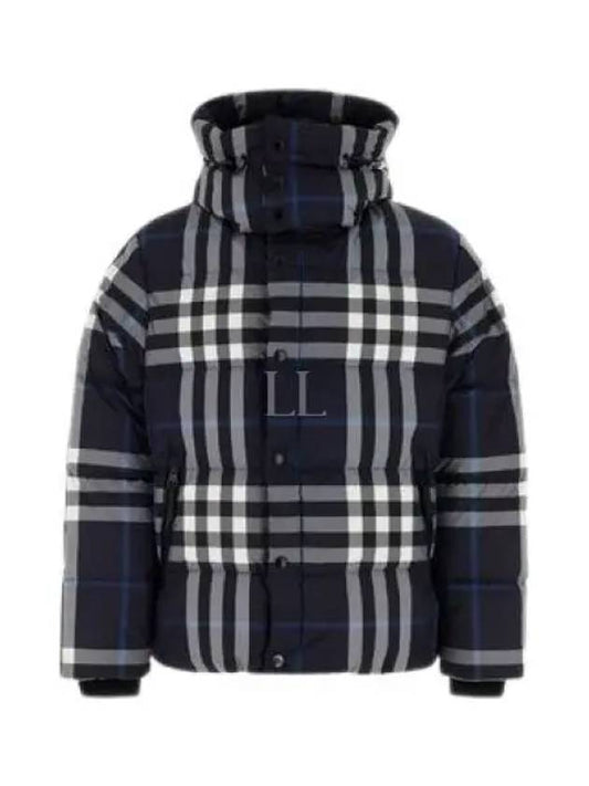 LARRICK check hood padded navy - BURBERRY - BALAAN 2