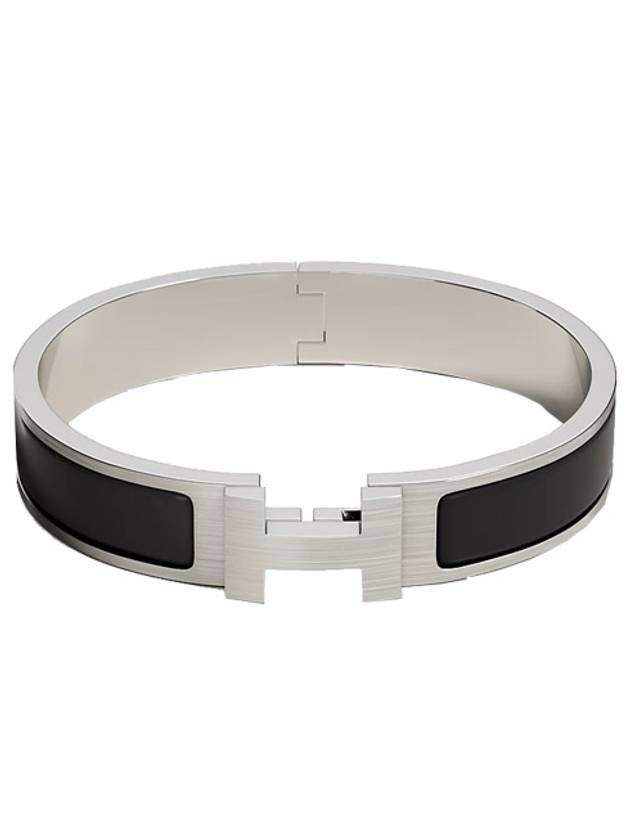 Clic HH Bracelet Gold Noir Mat - HERMES - BALAAN 3