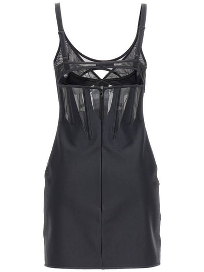 Mugler Pochet Minidress - MUGLER - BALAAN 2