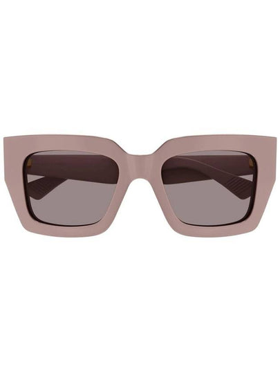 Sunglasses BV1212S 006 PINK PINK VIOLET - BOTTEGA VENETA - BALAAN 2