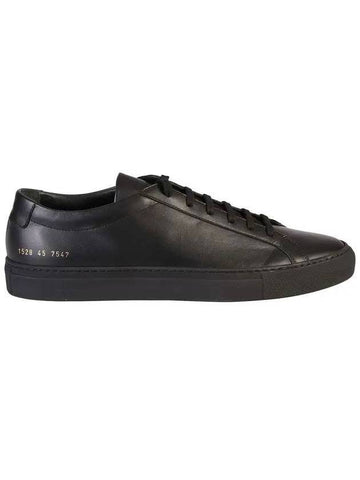 Achilles Low Top Sneakers Black - COMMON PROJECTS - BALAAN 1