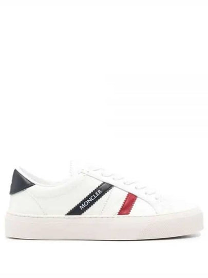 Monaco M Low-Top Sneakers Optical White - MONCLER - BALAAN 2